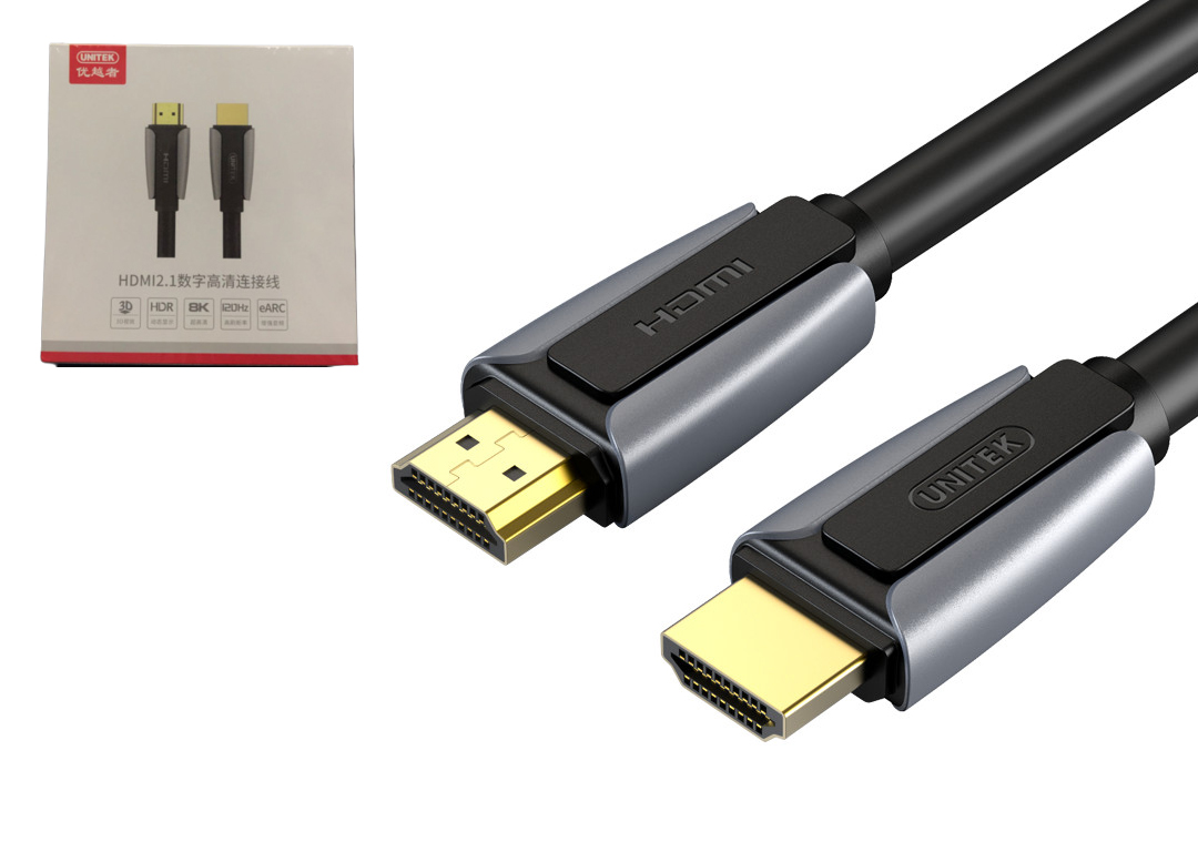 Cáp HDMI 2.1 dài  1.5m  chính hãng  UNITEK mã C1038ABK 4K, SIÊU NẾT